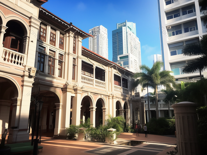 书香气十足的香港大学校园教学楼高楼建筑,高清,摄影图,摄影图片,图片大全,摄影图免费下载